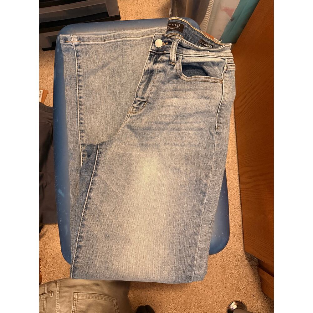 Judy Blue Straight Wide Leg 5/27